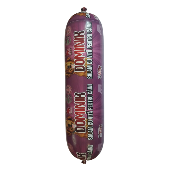 Salam pentru caini Dominik, Vita, 800g