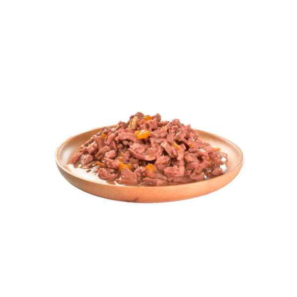 SAM'S FIELD True Meat Fillets, Pui și dovleac, plic hrană umedă fără cereale pisici, (în sos), 85g - poza 3
