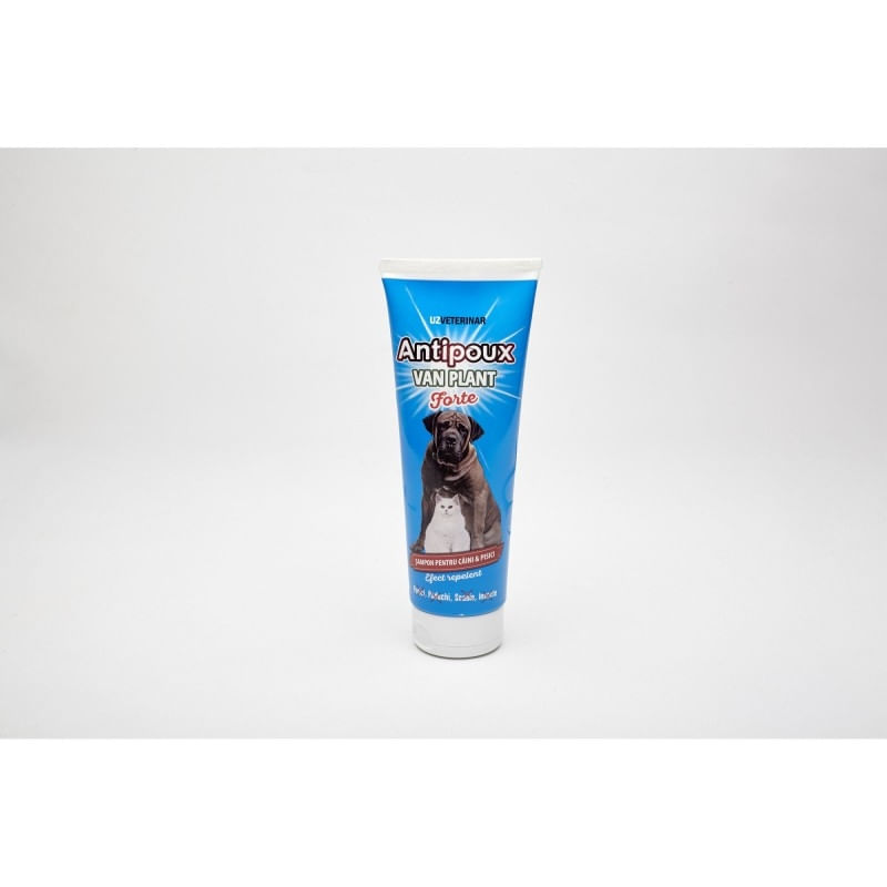 Sampon Antiparazitar Antipoux Forte Plant 250 ml - poza 2