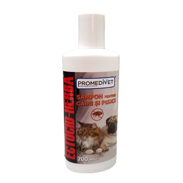 Sampon Antiparazitar Ectocid Herba, 200 ml - poza 1