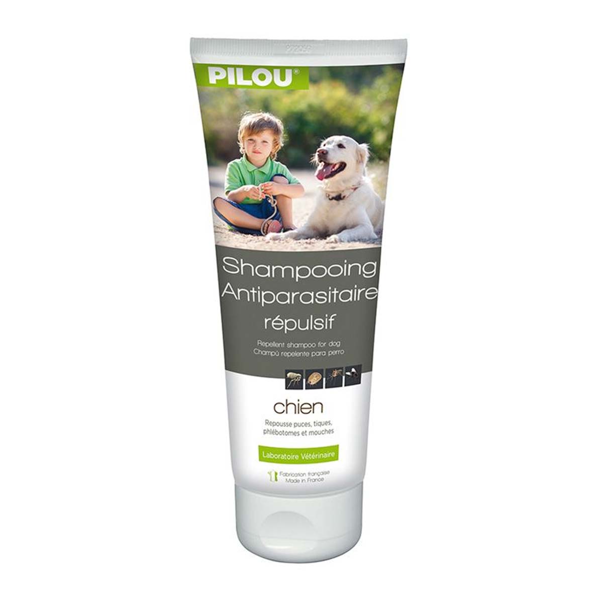 Sampon Antiparazitar Pentru Caini Pilou, 250 ml - poza 2