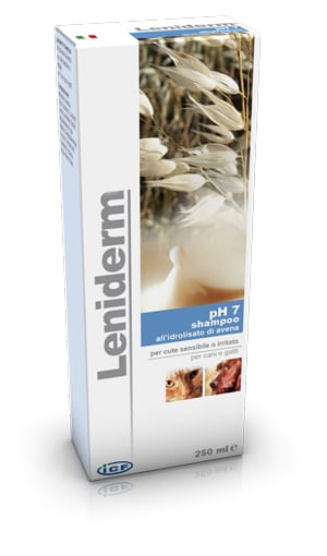 Sampon Antipruriginos, Leniderm, 250 ml - poza 2