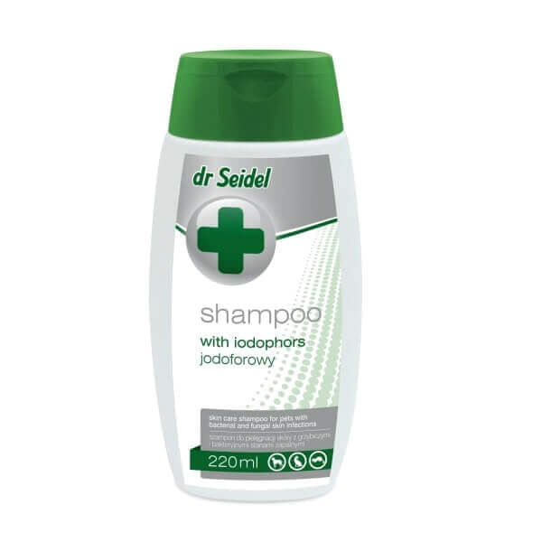 Sampon Pentru Caini Dr. Seidel Cu Iodofor, 220 ml - poza 1
