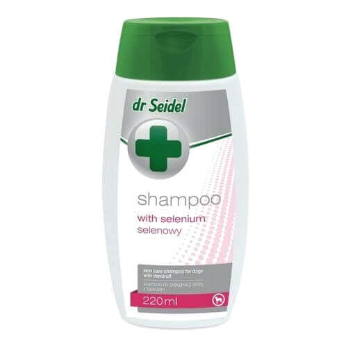 Sampon Pentru Caini Dr. Seidel Cu Seleniu, 220 ml - poza 1