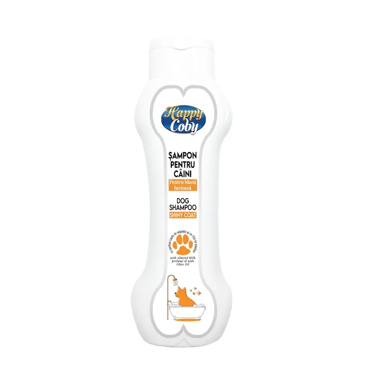 Sampon pentru caini Happy Coby Blana Lucioasa 300 ml