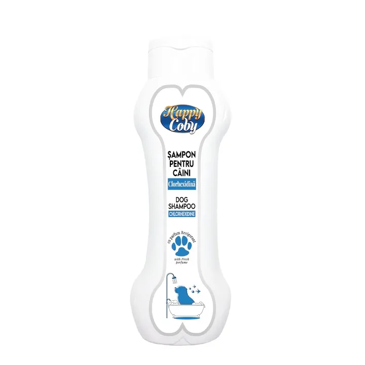 Sampon pentru caini Happy Coby Clorhexidina 300 ml