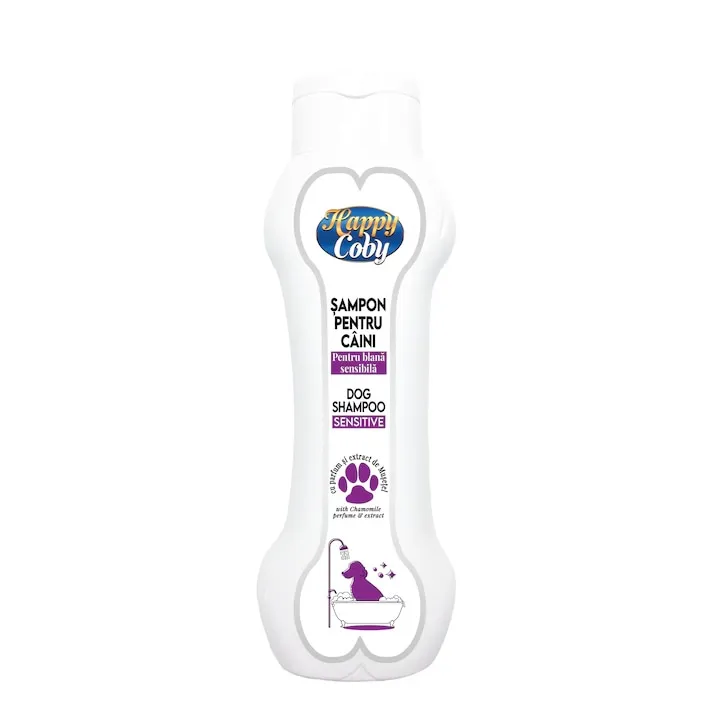 Sampon pentru caini Happy Coby Piele Sensibila 300 ml