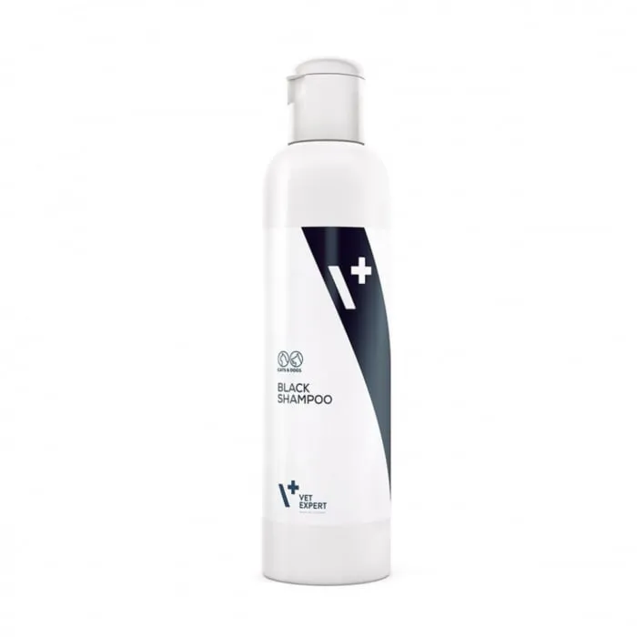 Sampon pentru caini pisici VetExpert Blana Neagra 250 ml