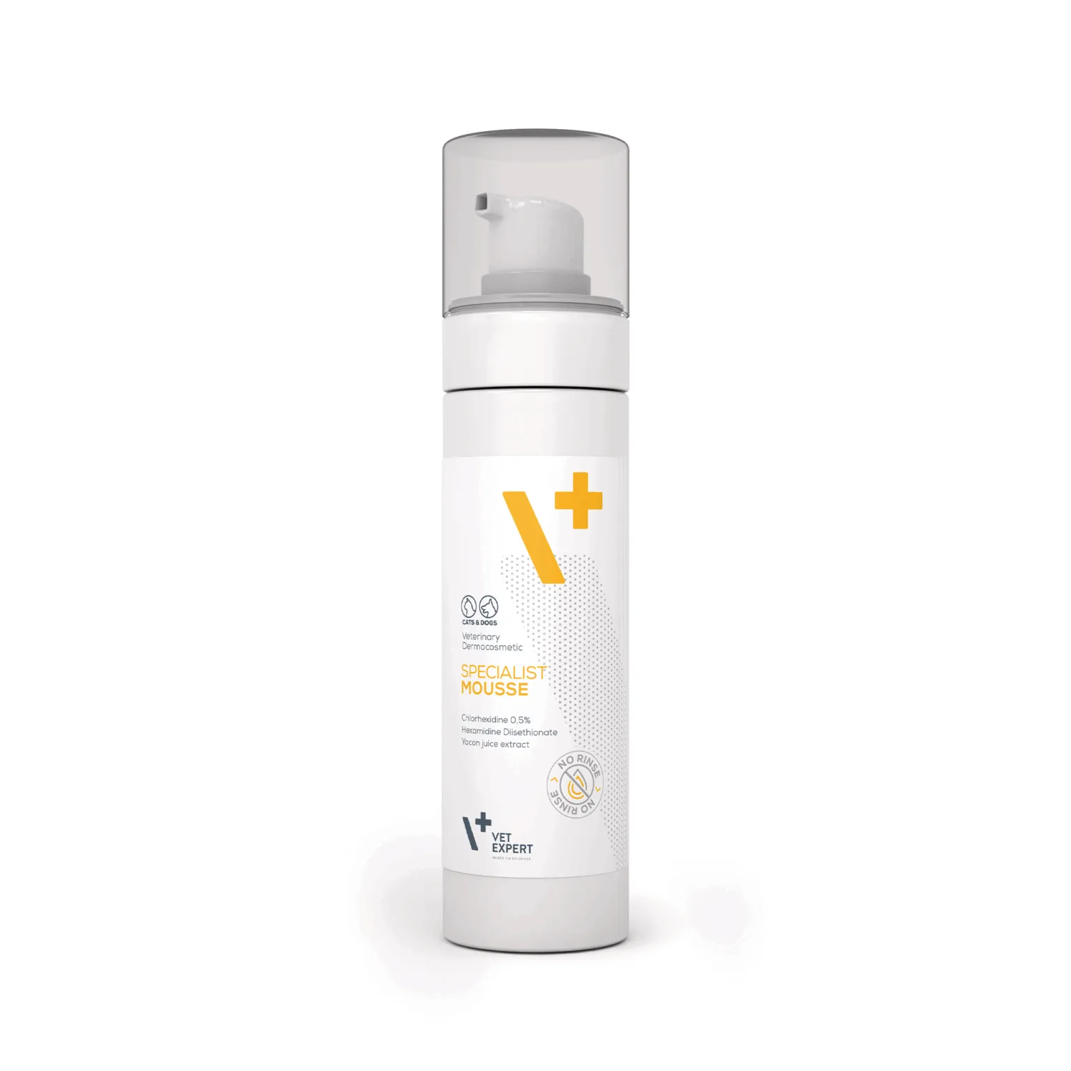 Sampon pentru caini pisici Vetexpert Specialist Mousse 150 ml