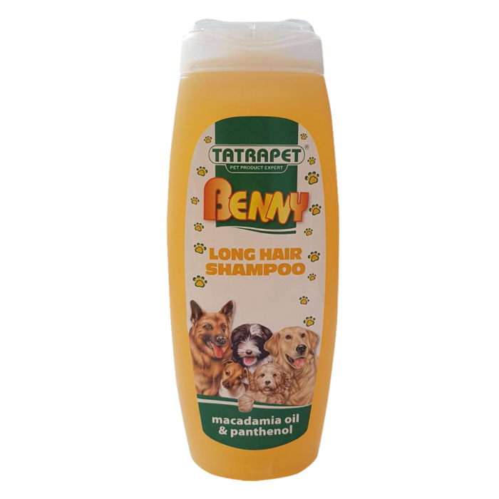 Sampon pentru caini Tatrapet Benny, pentru par lung, 200 ml