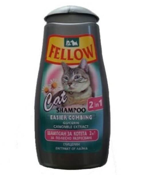 Sampon pentru Pisici Fellow 2 in 1, 250 ml - poza 2