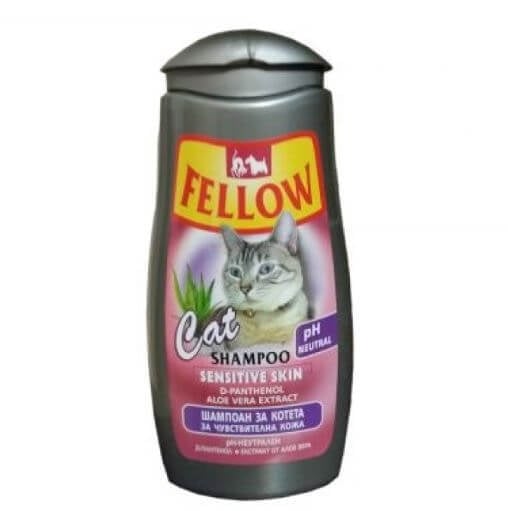 Sampon pentru pisici, Fellow, Sensitive Skin, 250 ml - poza 1