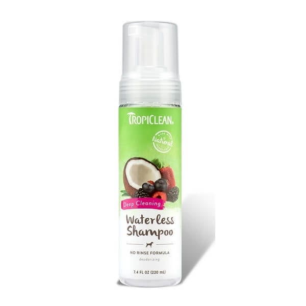 Sampon TropiClean Curatare Profunda Fara Clatire, 236 ml - poza 2
