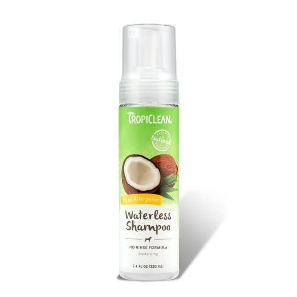 Sampon TropiClean Hipoalergenic Fara Clatire, 236 ml - poza 2