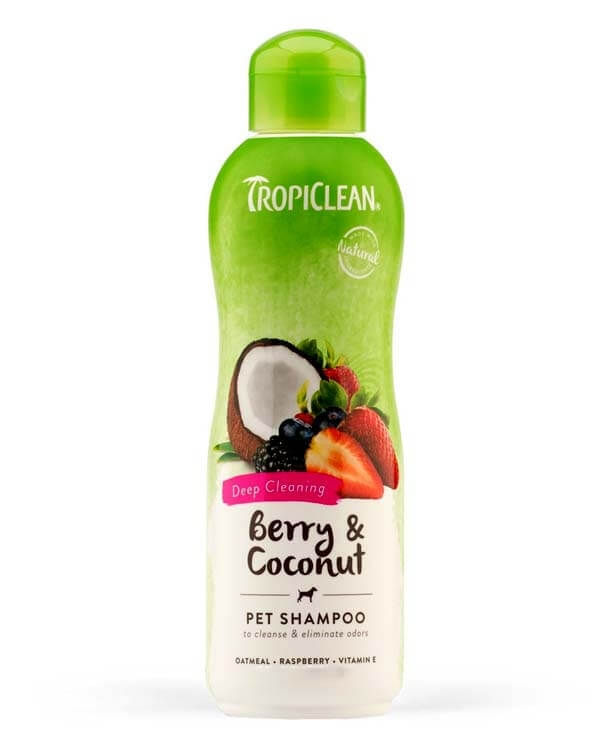 Sampon TropiClean Zmeura si Cocos, 355 ml - poza 2