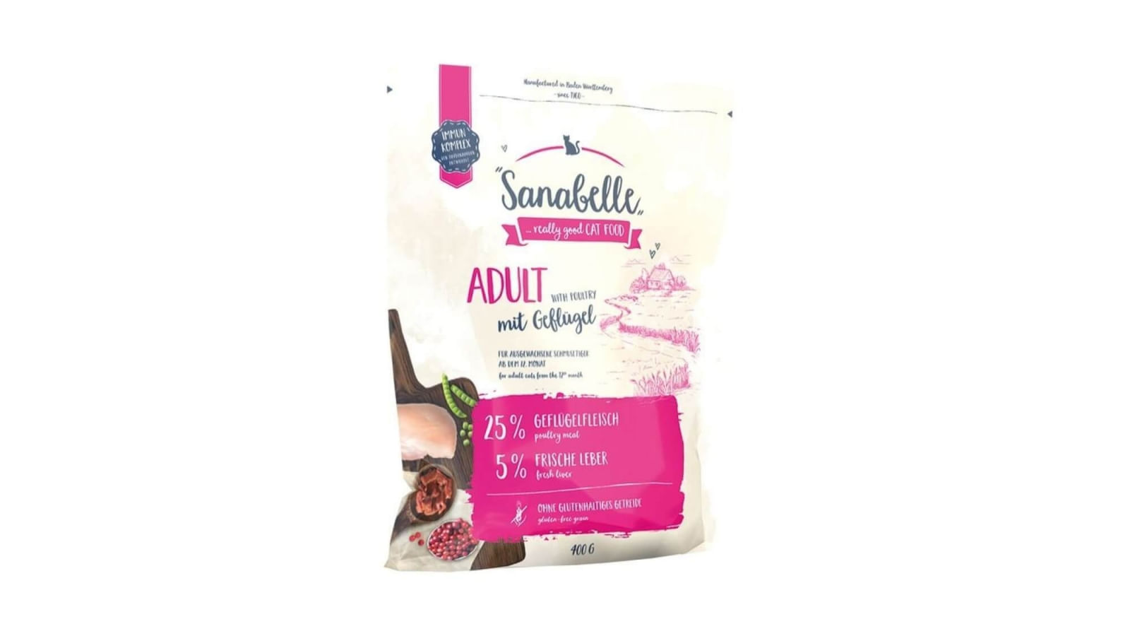 Sanabelle Adult cu Pui, 400 g - poza 2