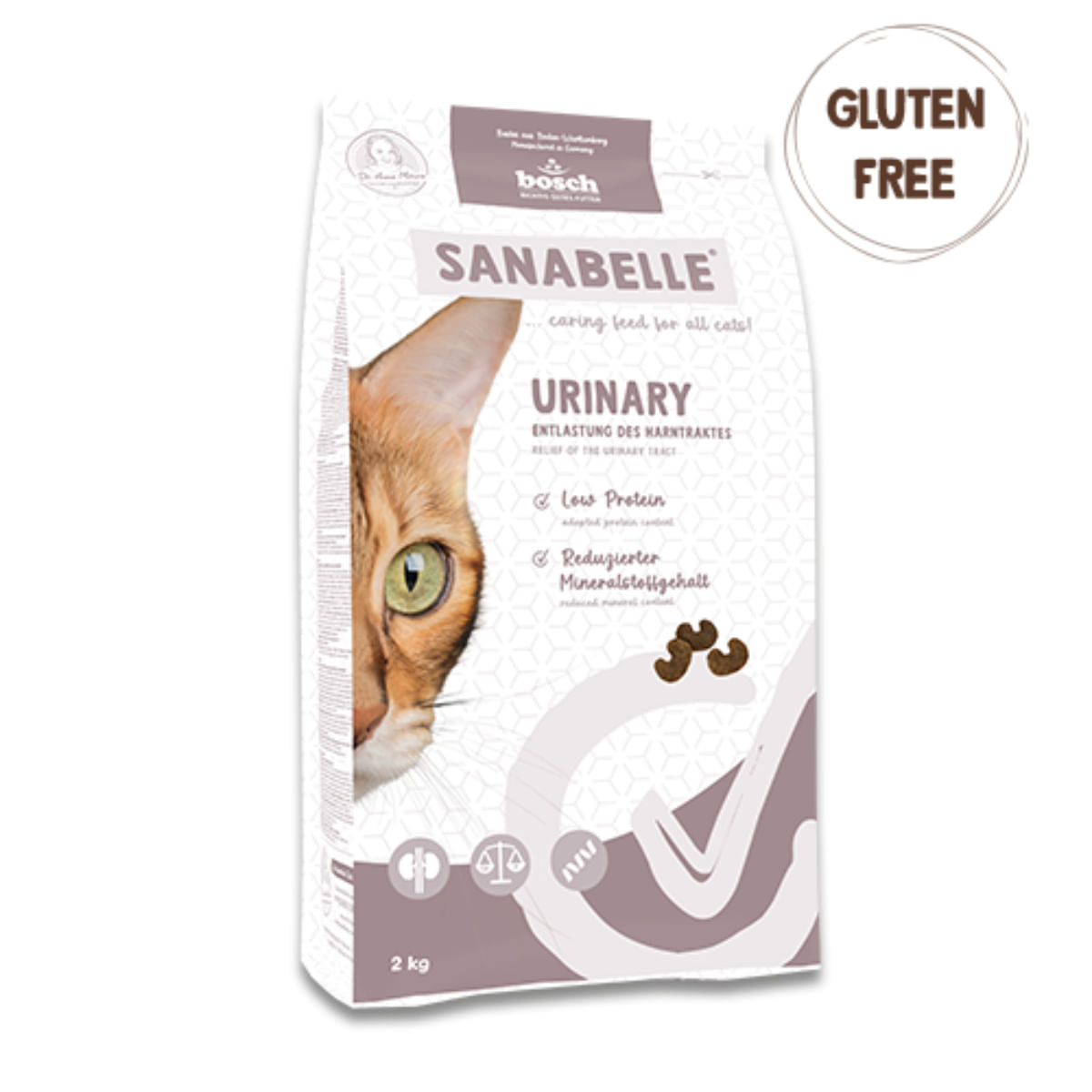 SANABELLE Urinary, Pasăre, hrană uscată pisici, sistem urinar, 8kg - poza 3