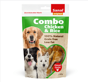 Sanal Caine Combo cu Pui & Orez, 80 g - poza 2