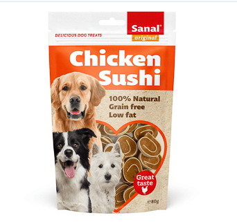 Sanal Caine cu Sushi de Pui, 80 g - poza 1