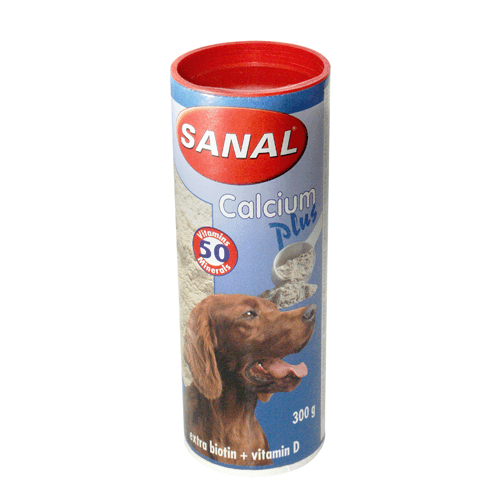 Sanal Dog calcium plus 200 g - poza 2