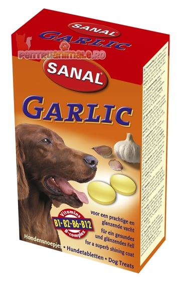 Sanal Dog Garlic 100 tablete - poza 1
