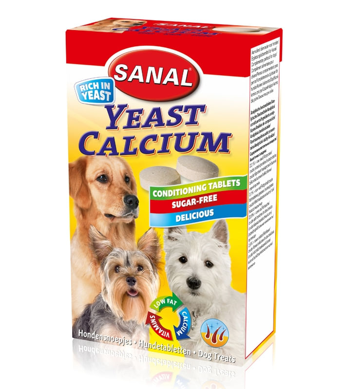 Sanal Dog Yeast Calcium 100 - poza 1