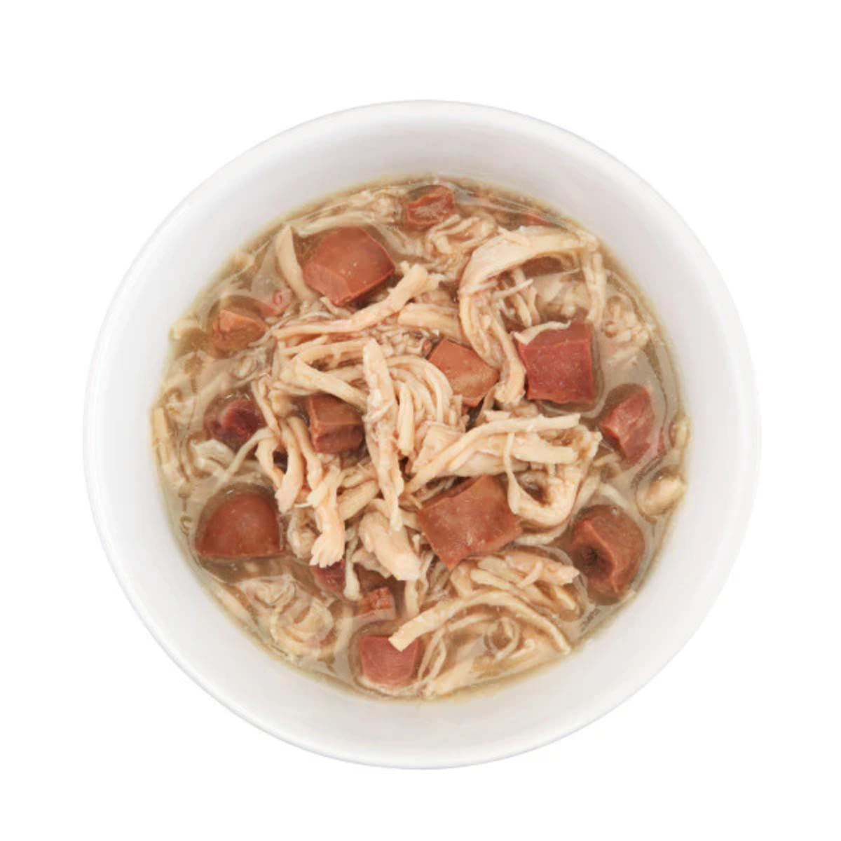 SCHESIR After Dark, Pui, conservă hrană umedă fără cereale pisici, (în supă), 80g - poza 3