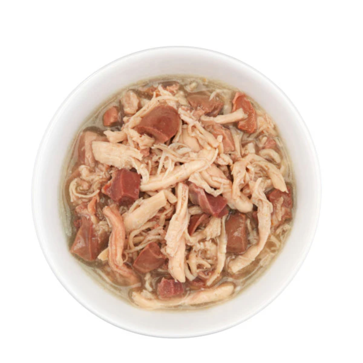 SCHESIR After Dark, Pui și Rață, conservă hrană umedă fără cereale pisici, (în supă), 80g - poza 3