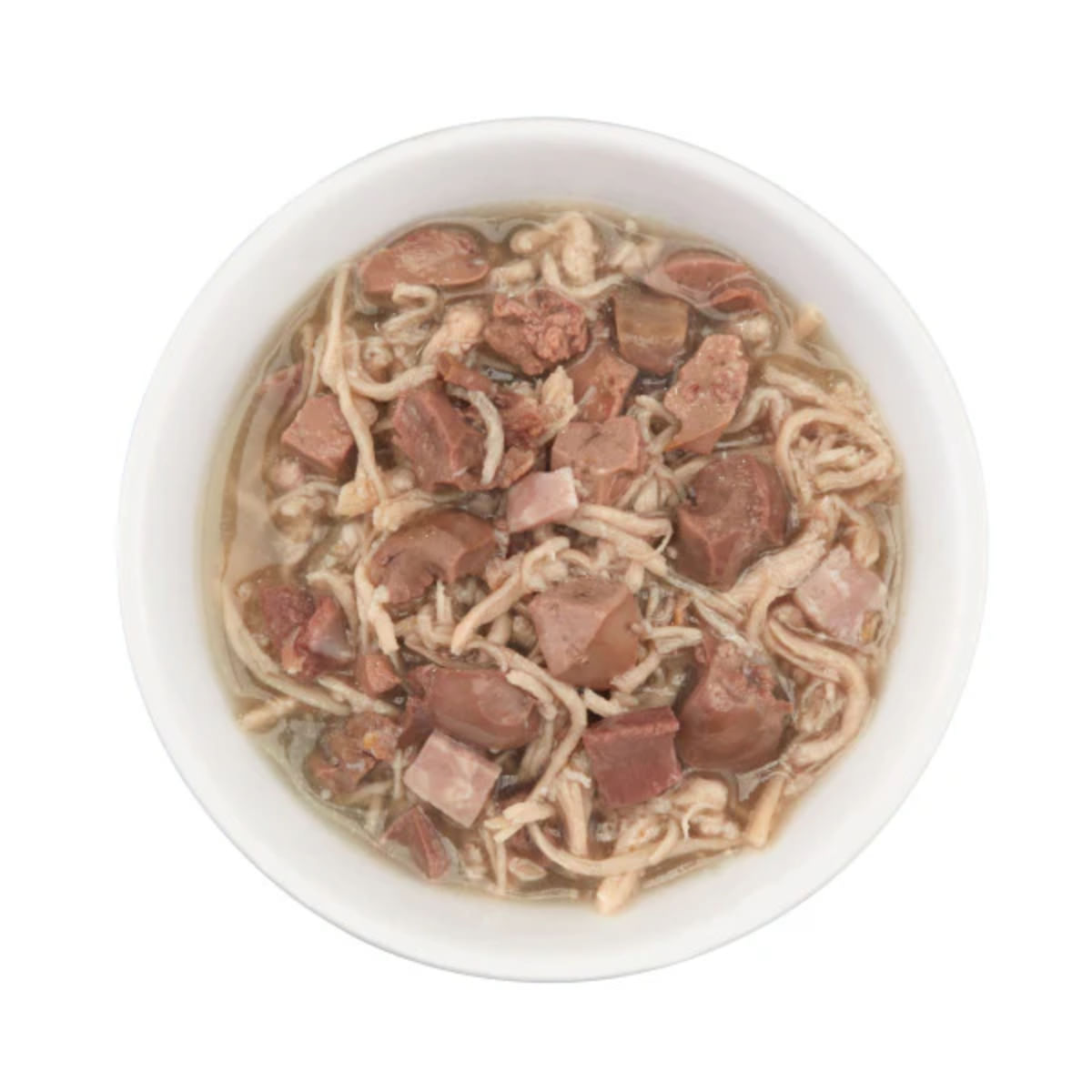 SCHESIR After Dark, Pui și Șuncă, conservă hrană umedă fără cereale pisici, (în supă), 80g - poza 3