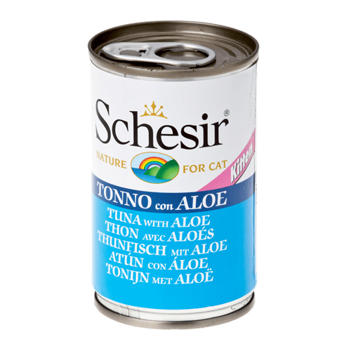 Schesir Cat Kitten Ton si Aloe 140 g - poza 1