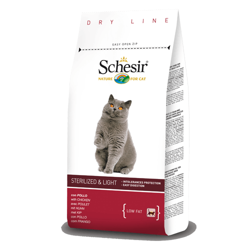 Schesir Cat pentru Pisici Sterilizate si Supraponderale 400 g - poza 2