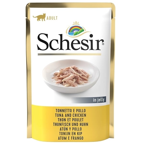 Schesir Cat Ton & Pui in Jelly, 85 g - poza 2