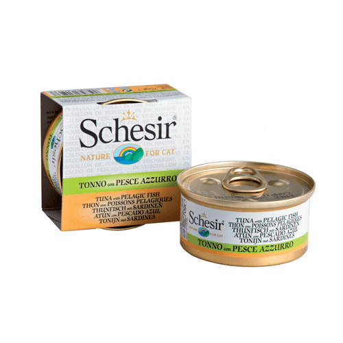 Schesir Cat Ton si Peste Oceanic in Supa 70 g - poza 1