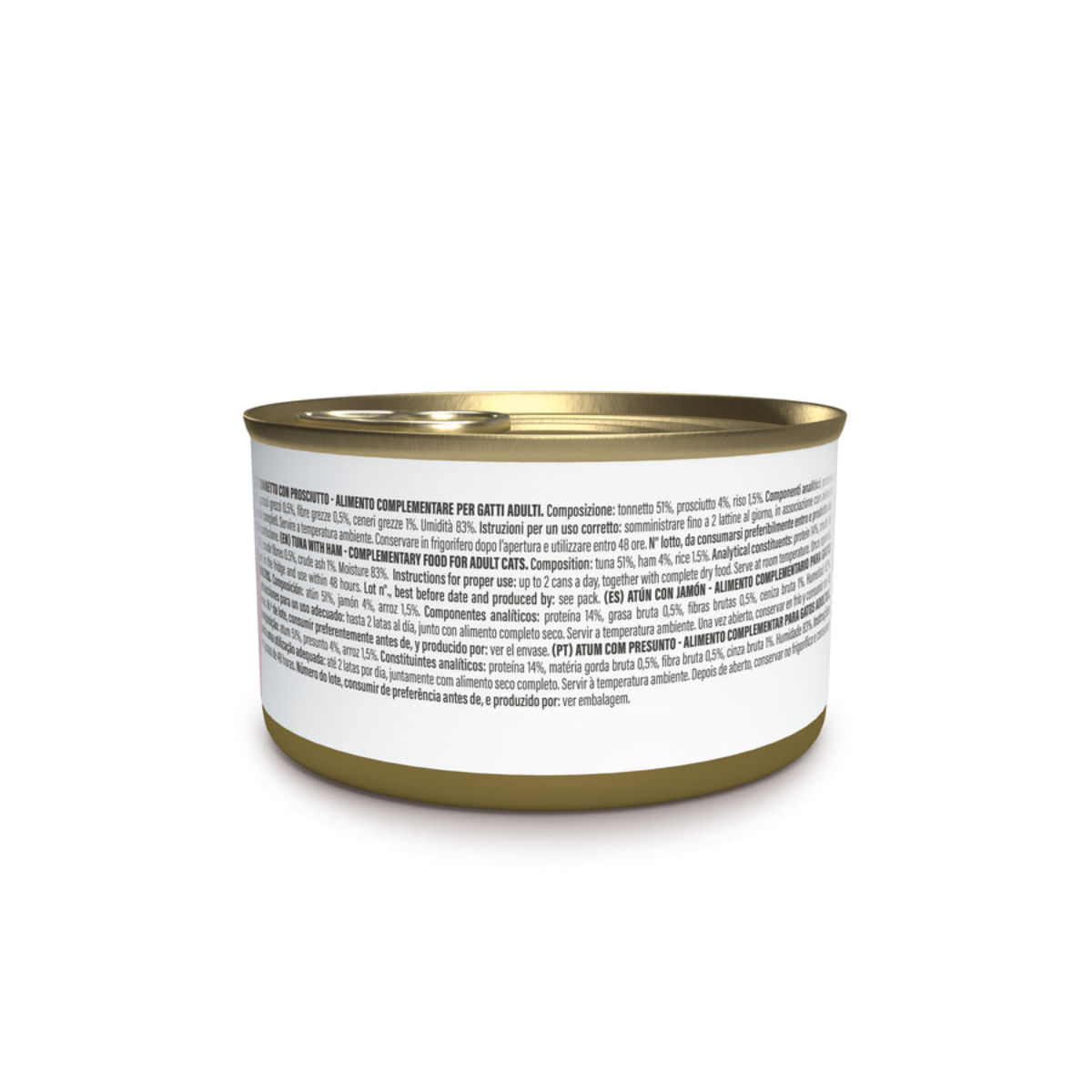 SCHESIR Complementary In Broth, Ton și Șuncă, conservă hrană umedă pisici, (în supă), 70g - poza 3