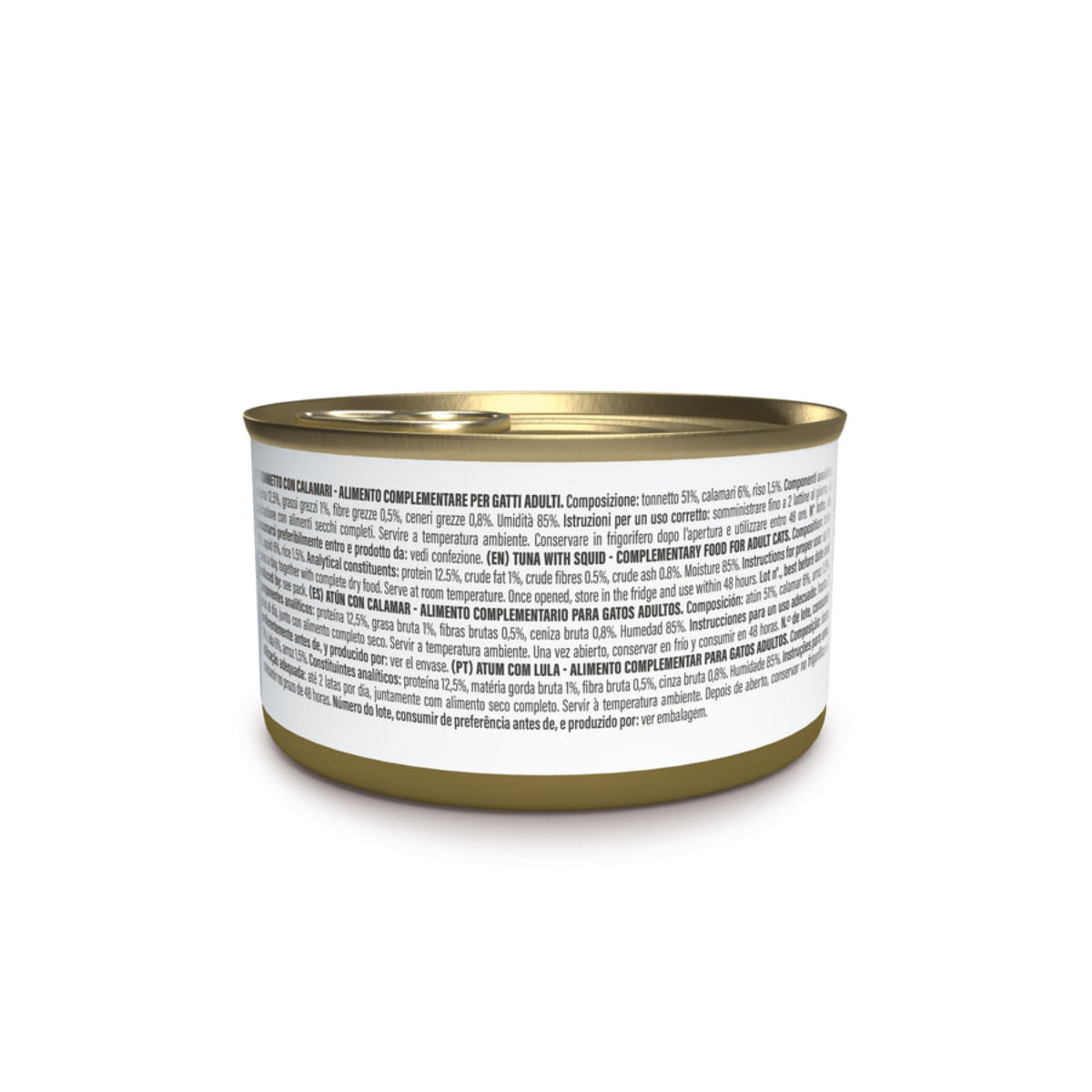 SCHESIR Complementary In Jelly, Ton și Calamar, conservă hrană umedă pisici, (în aspic), 70g - poza 3
