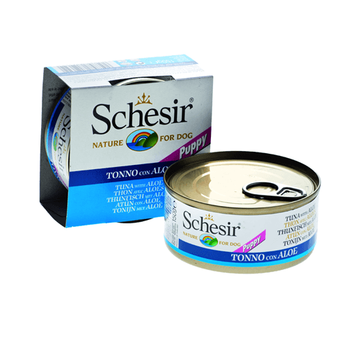 Schesir Dog junior ton si aloe 150 g - poza 1