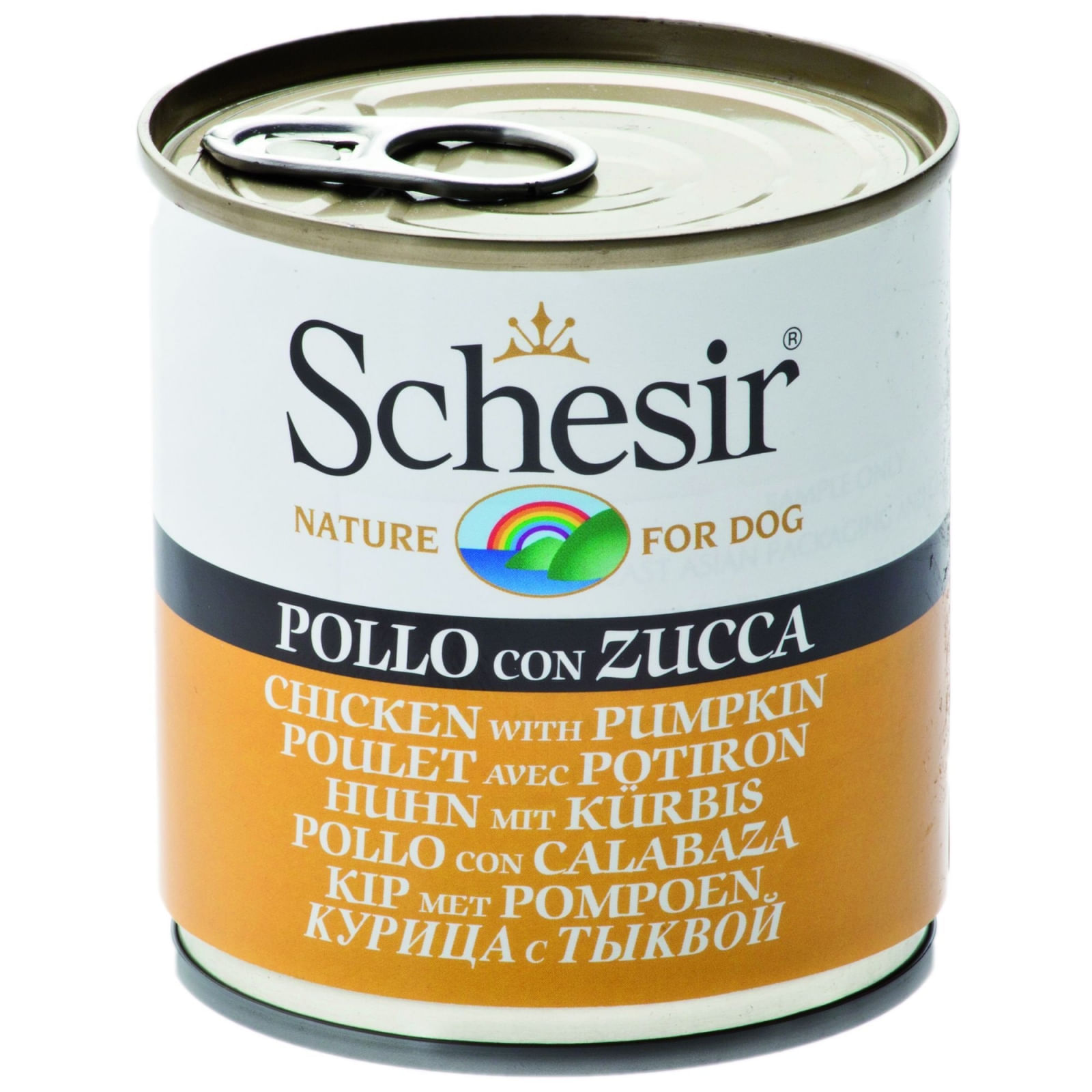 Schesir Dog Pui Dovleac 285 g - poza 2