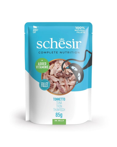 SCHESIR Hrana cu ton in aspic 85 g pentru pisica