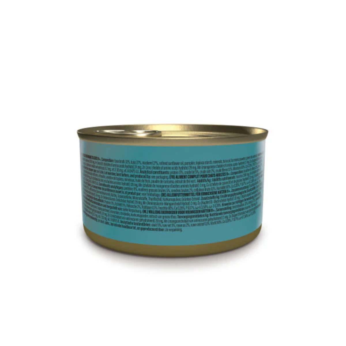 SCHESIR Silver, Ton și Macrou, conservă hrană umedă fără cereale pisici senior, (în supă), 70g - poza 3