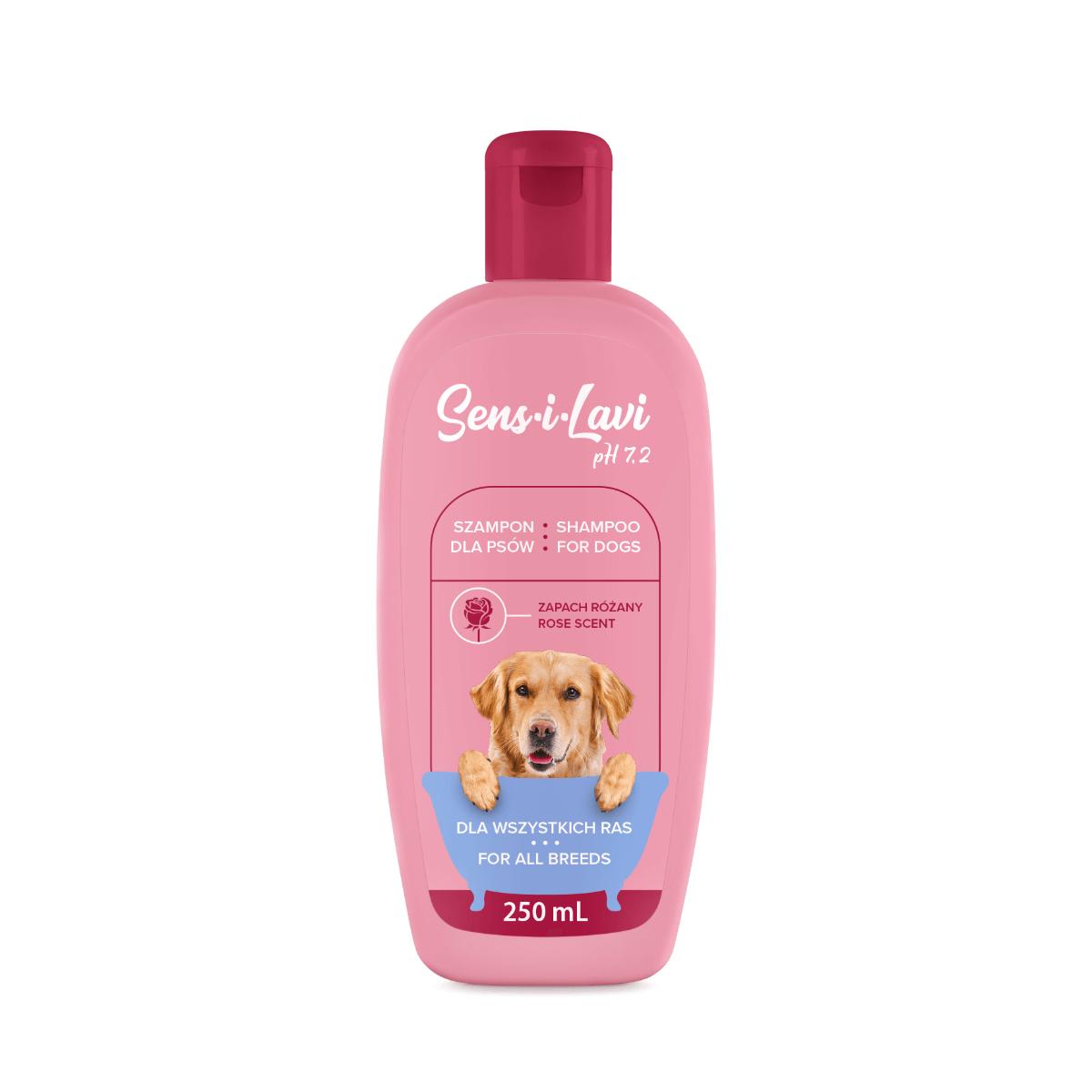 SENS-I-LAVI For All Breeds, șampon câini, Trandafir, flacon, 250ml - poza 2