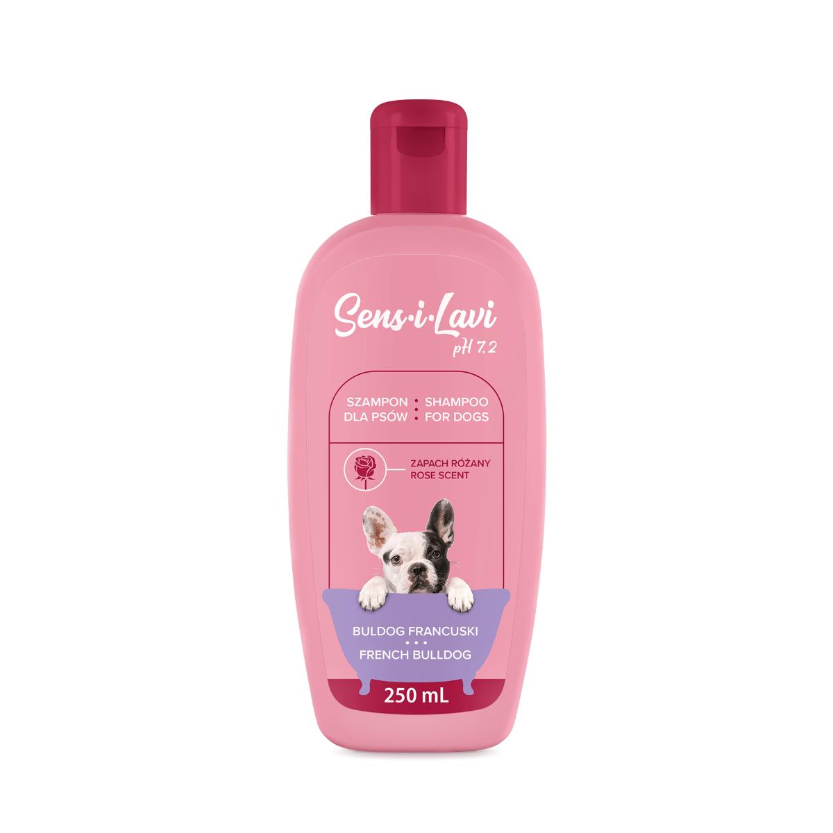 SENS-I-LAVI French Bulldog, șampon câini, Trandafir, flacon, 250ml - poza 2