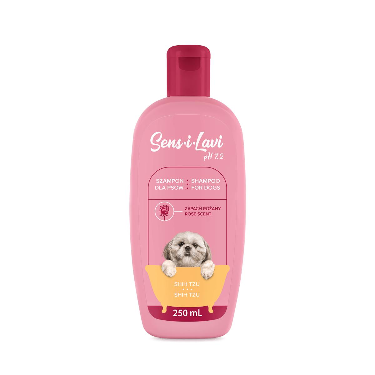 SENS-I-LAVI ShihTzu, șampon câini, Trandafir, flacon, 250ml - poza 1