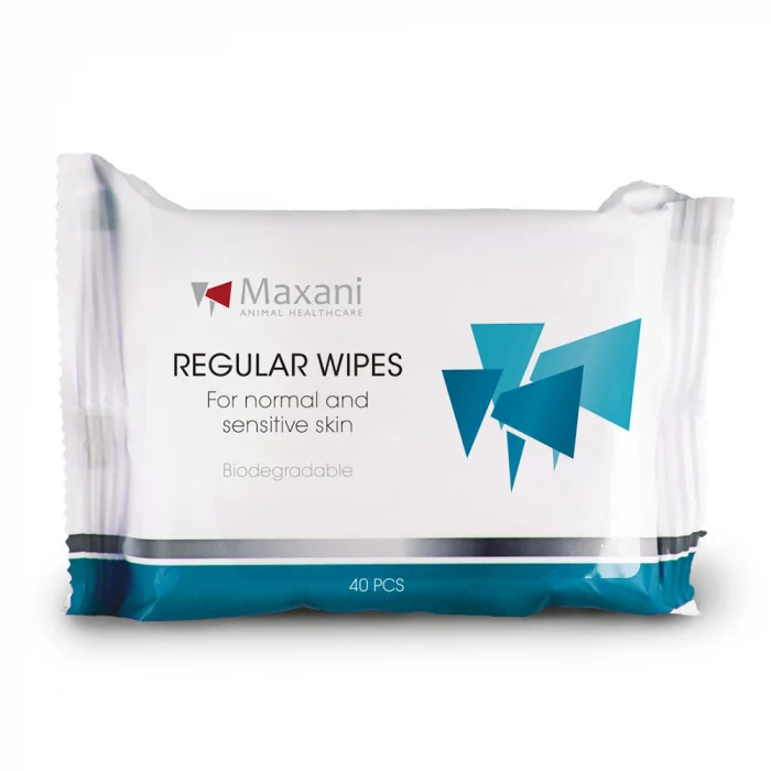 Servetele umede pentru caini pisici Maxani Regular Wipes 40 buc pachet