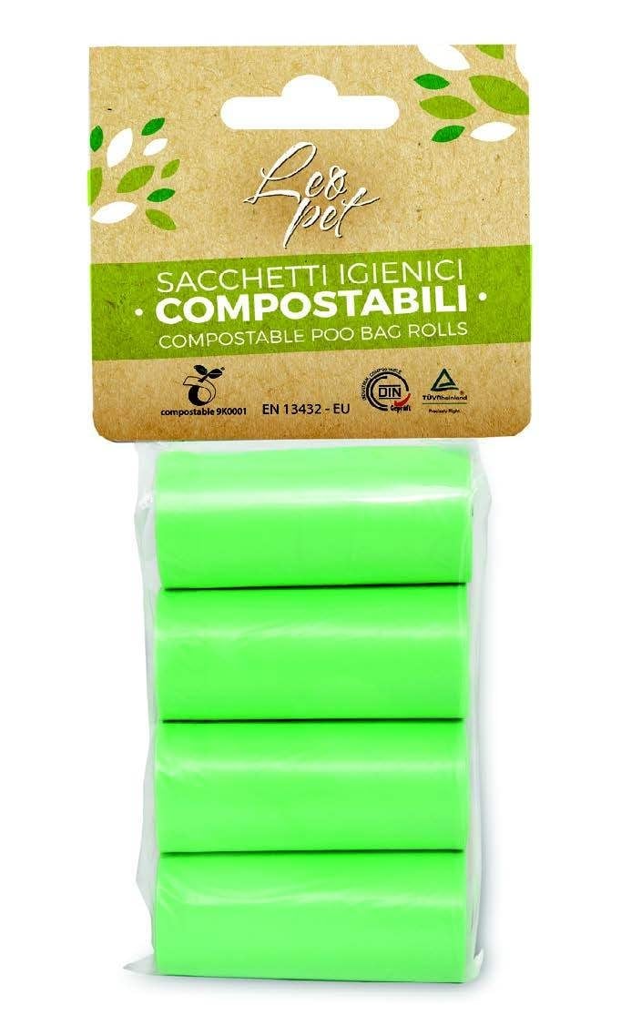 Set 4 Role Saci Biodegradabili Leo Pet - poza 1