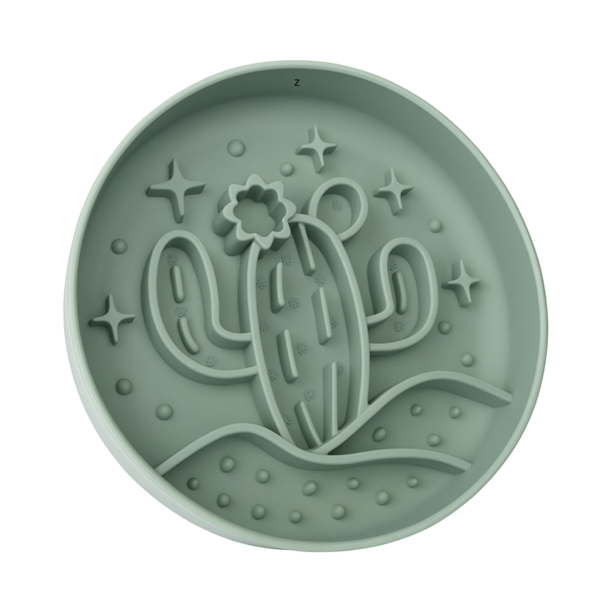 SHAW, castron câini, rotund, hrănire lentă, plastic SHAW, castron câini, rotund, hrănirelentă, plastic, verde, ⌀20.3cm - poza 2