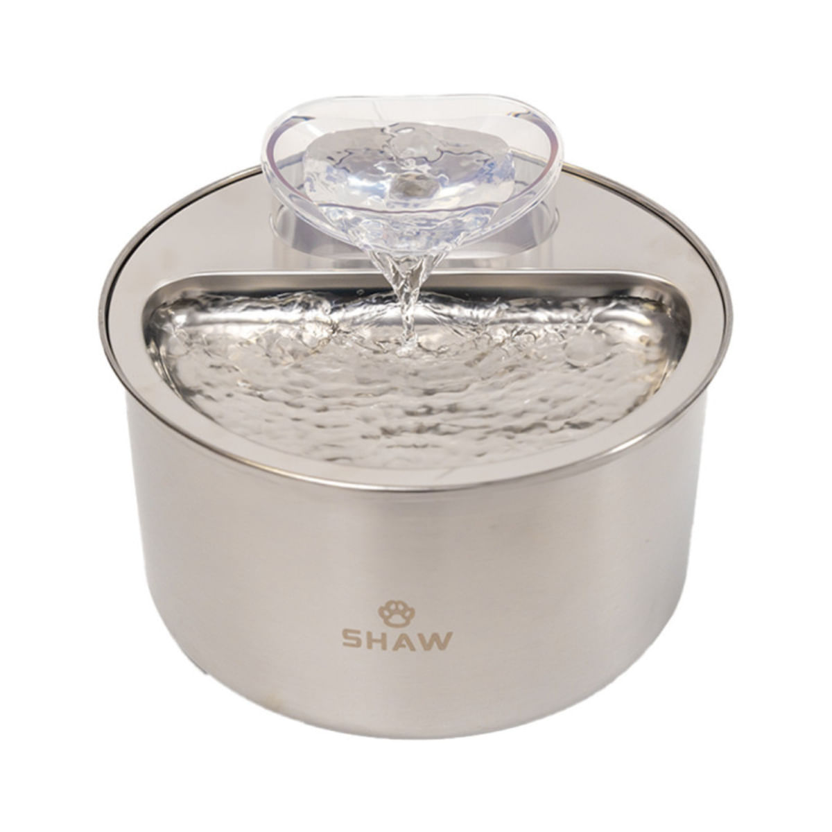 SHAW Clasic 9, fântână câini, rotundă, inox SHAW Clasic 9, fântână câini și pisici, rotundă, inox, argintiu, XS-M(4l) - poza 4