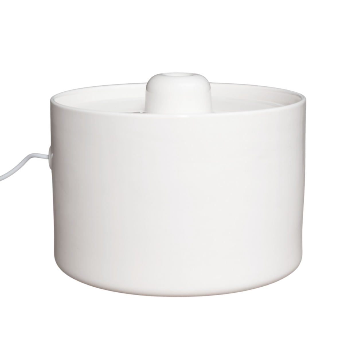 SHAW Fântână Ceramică , fântână pisici, rotundă, sistem filtrare, ceramică, bej, 2l - poza 3