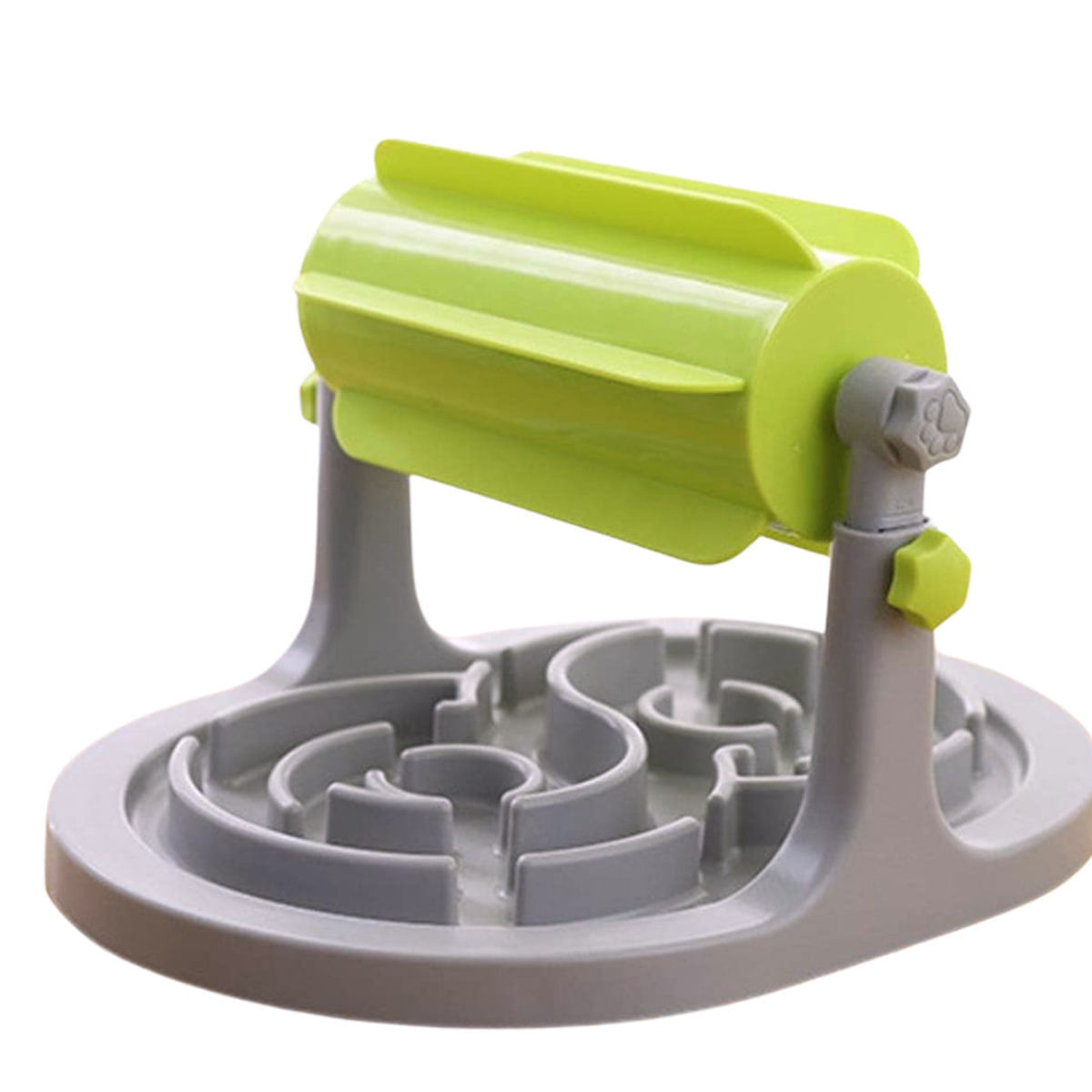 SHAW Hrănitor cu Rulare & Stimulare Mentală, jucărie interactivă câini și pisici, plastic SHAW Hrănitor cu Rulare & Stimulare Mentală, jucărie interactivă câini și pisici XS-M, plastic, verde, 1buc - poza 1