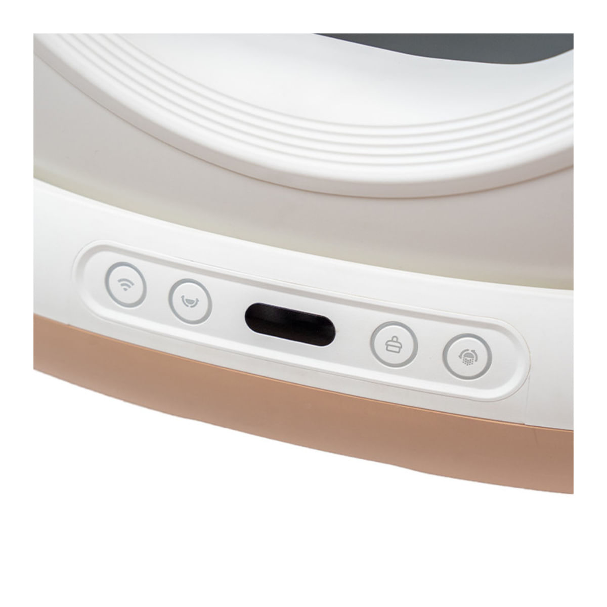 SHAW Smart Pro, litieră automată pisici, cu filtru, auto-curățare, aplicație mobilă, sterilizare UV, alb, 58.2x50.2x53 cm - poza 4