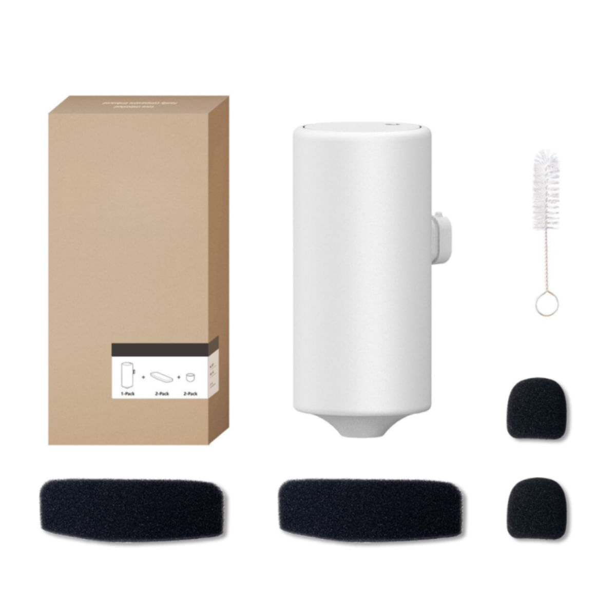 SHAW Smart PRO V2, filtre fântână, alb și negru, 1buc - poza 3